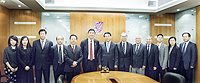 The delegation from CAS meets with CUHK representatives